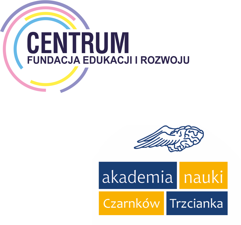 Fundacja Edukacji i Rozwoju "Centrum" i "Akademia Nauki" - loga